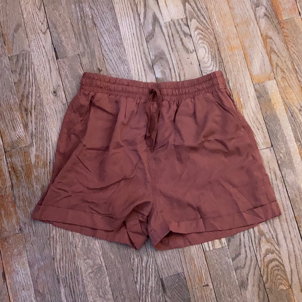 Rust Colored Shorts Size Small Never Worn